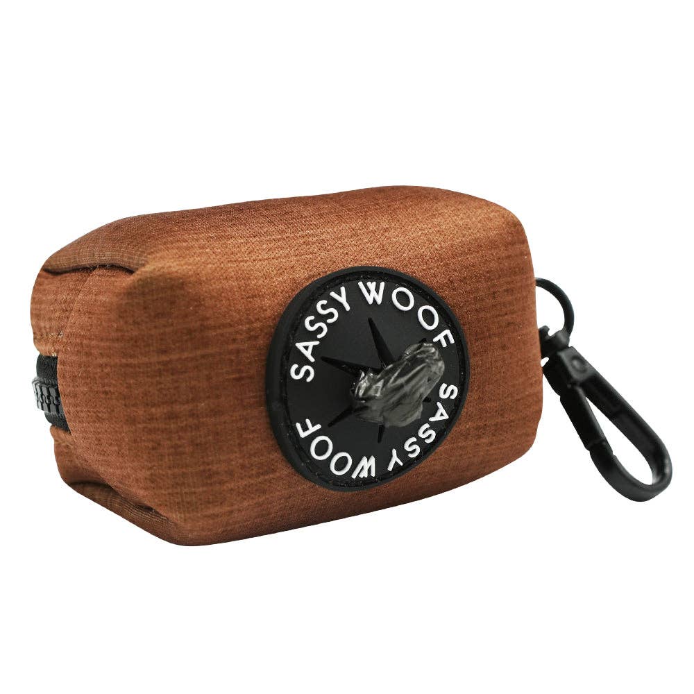 Fall Dog Waste Bag Holder - Teddy