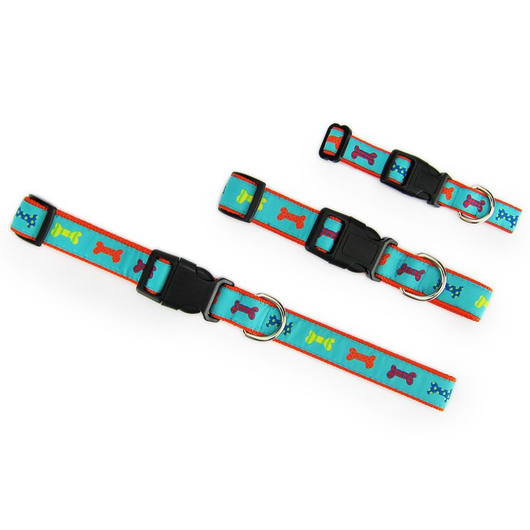 Dog Collar, Medium - Party Bones