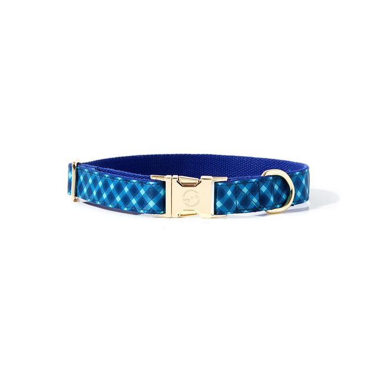 Norman Plaid Collar - Small
