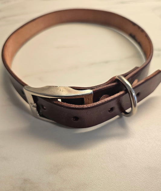 Custom Leather Collar XL