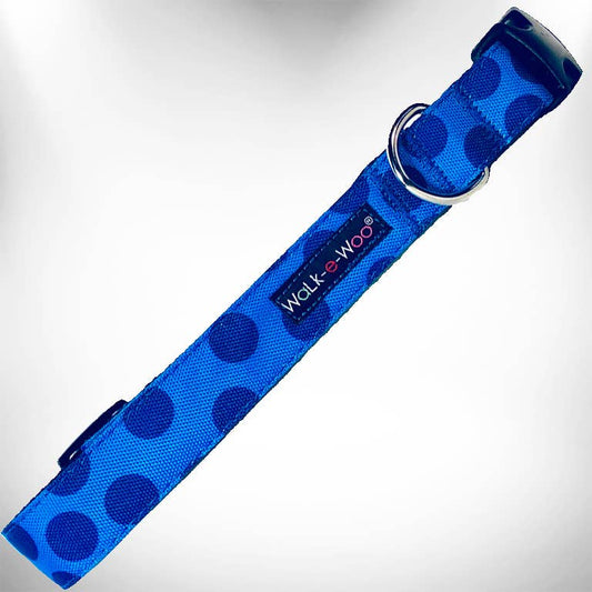 Navy Dot (collar & accessories)