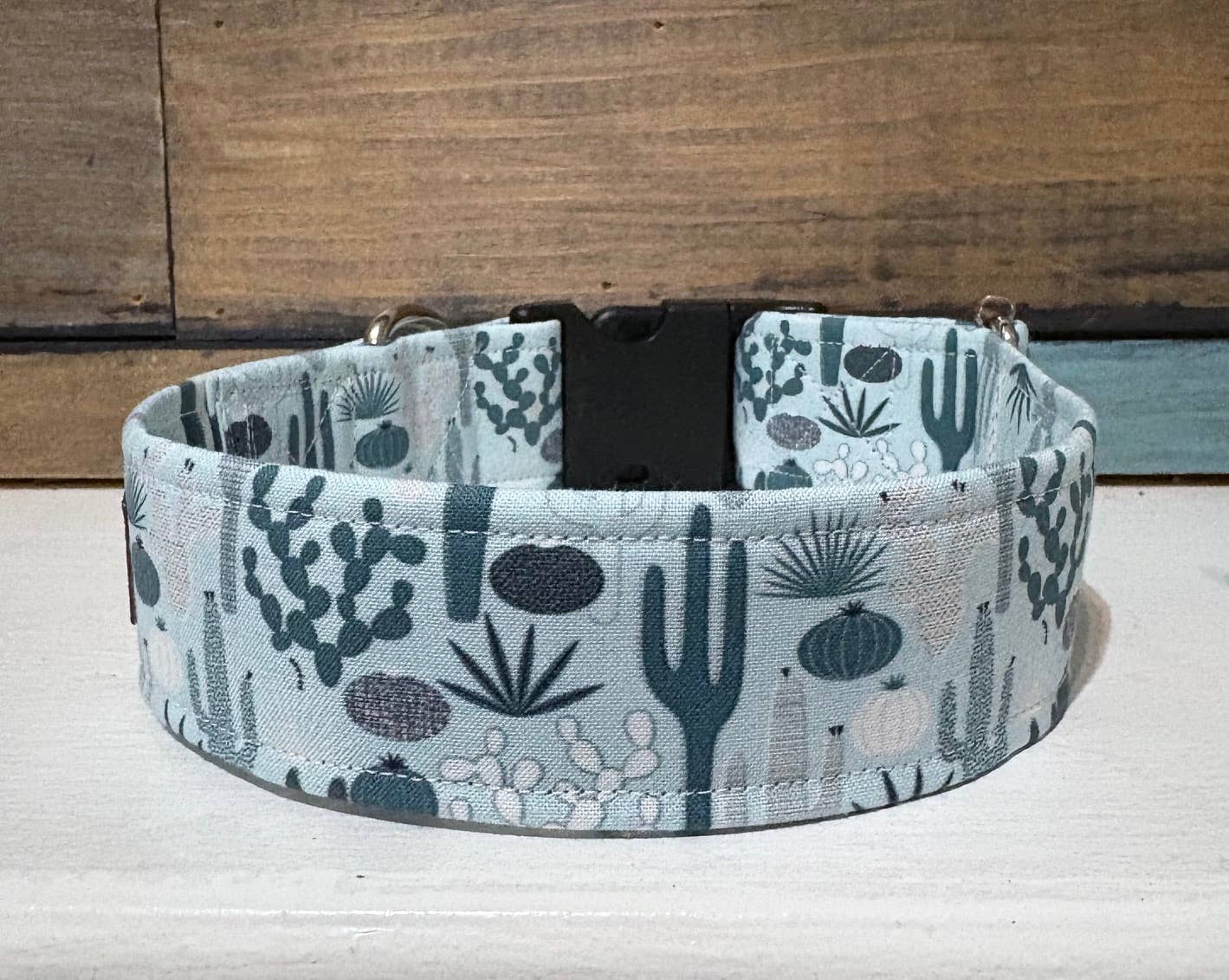 Desert Cactus Dog Collar, Western Collar, Dixie Lane Collar