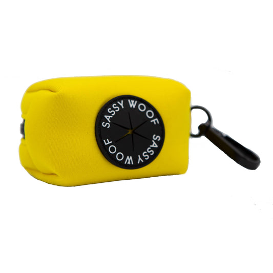 'Neon Yellow' Dog Waste Bag Holder