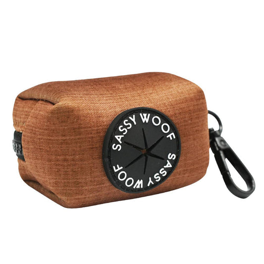 Fall Dog Waste Bag Holder - Teddy