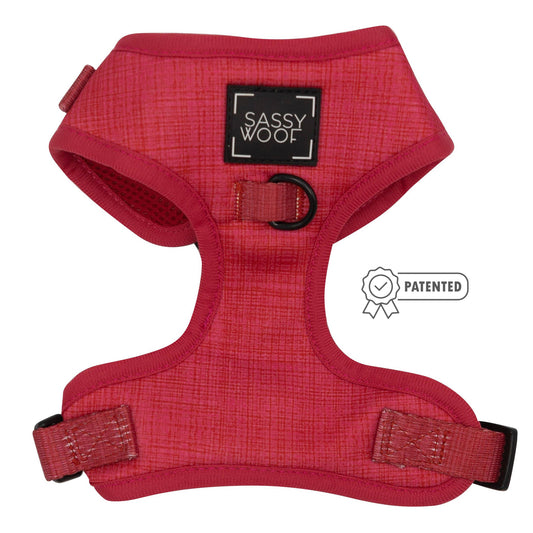 'Merlot' Adjustable Dog Harness